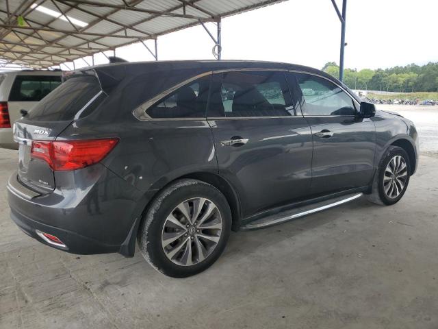 5FRYD4H47GB040530 - 2016 ACURA MDX TECHNOLOGY GRAY photo 3