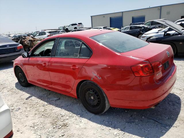 3VW2K7AJ7EM249447 - 2014 VOLKSWAGEN JETTA BASE 红色 照片 2