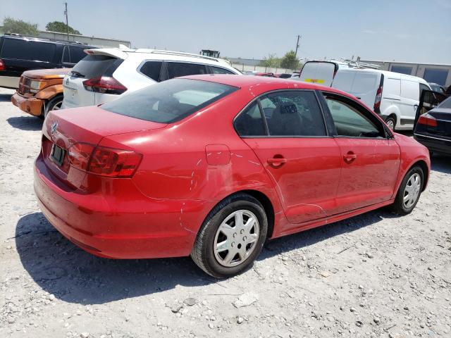 3VW2K7AJ7EM249447 - 2014 VOLKSWAGEN JETTA BASE 红色 照片 3