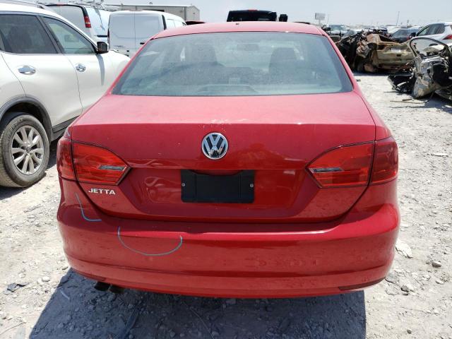 3VW2K7AJ7EM249447 - 2014 VOLKSWAGEN JETTA BASE 红色 照片 6