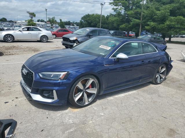 WUARWAF57JA902979 - 2018 AUDI RS5 BLUE photo 1