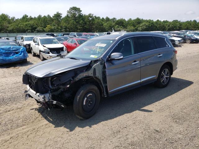 5N1DL0MM3KC562610 - 2019 INFINITI QX60 LUXE GRAY photo 1