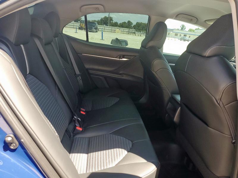 4T1G11AK0PU139383 - 2023 TOYOTA CAMRY SE NIGHT SHADE BLUE photo 10