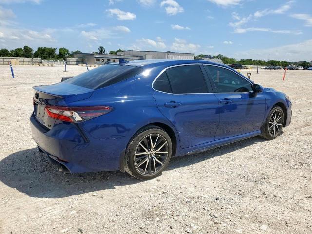 4T1G11AK0PU139383 - 2023 TOYOTA CAMRY SE NIGHT SHADE BLUE photo 3