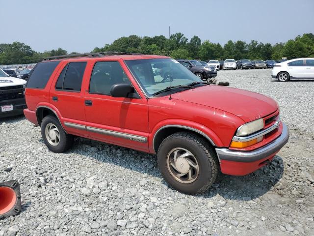 1GNDT13W8Y2250415 - 2000 CHEVROLET BLAZER RED photo 4