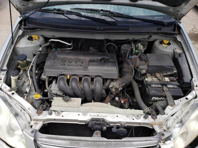 2T1BR32E34C260624 - 2004 TOYOTA COROLLA CE SILVER photo 11