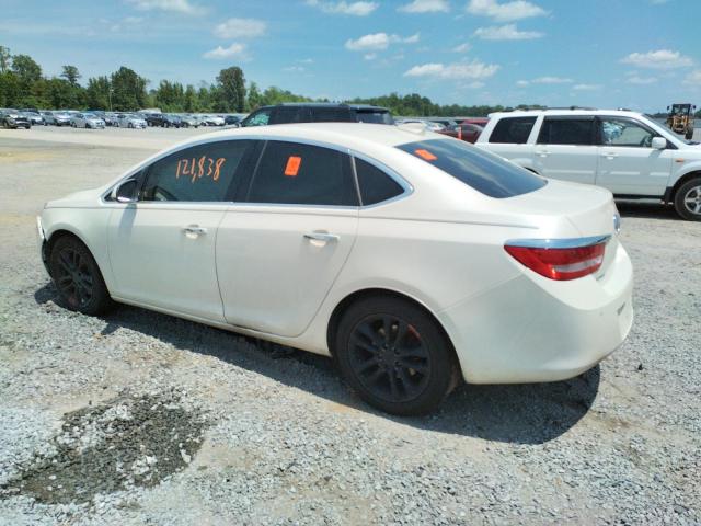 1G4PS5SK0F4131351 - 2015 BUICK VERANO WHITE photo 2