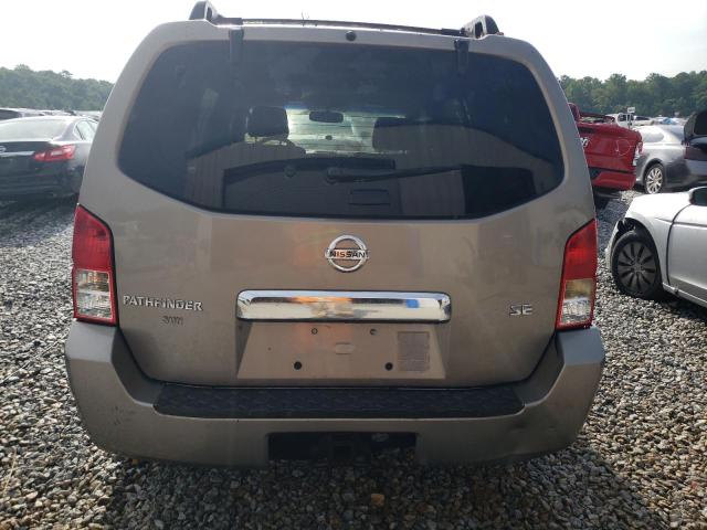 5N1AR18U86C645845 - 2006 NISSAN PATHFINDER LE TAN photo 6
