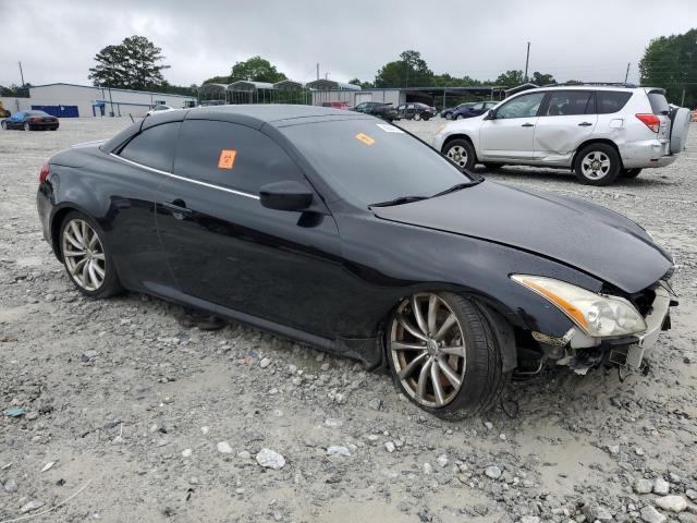 JNKCV66E09M722478 - 2009 INFINITI G37 BASE BLACK photo 4