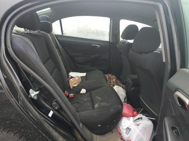 2HGFA1F65BH515181 - 2011 HONDA CIVIC LX-S Սև լուսանկար 10