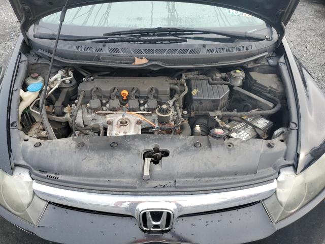2HGFA1F65BH515181 - 2011 HONDA CIVIC LX-S Սև լուսանկար 11