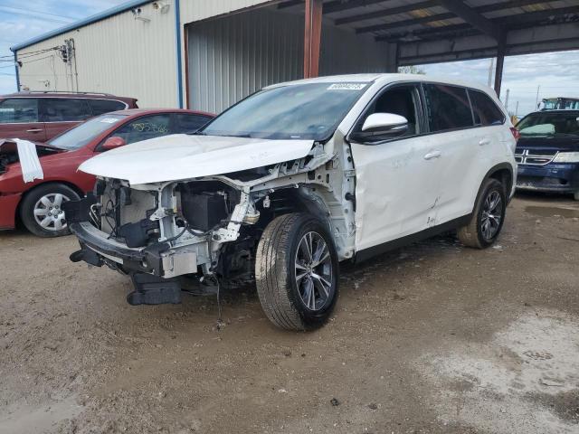 5TDZARFHXKS053018 - 2019 TOYOTA HIGHLANDER LE WHITE photo 1