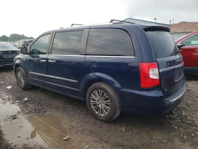 2C4RC1CG1ER224971 - 2014 CHRYSLER TOWN & COU TOURING L BLUE photo 2