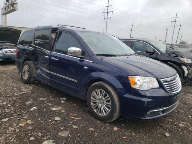 2C4RC1CG1ER224971 - 2014 CHRYSLER TOWN & COU TOURING L BLUE photo 4