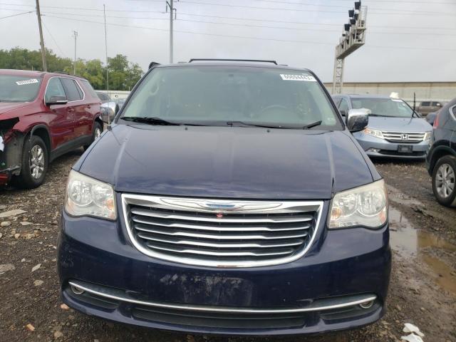 2C4RC1CG1ER224971 - 2014 CHRYSLER TOWN & COU TOURING L BLUE photo 5