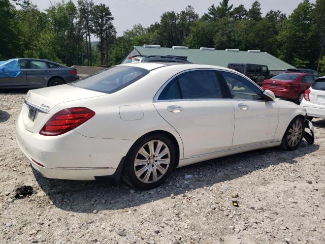 WDDUG8FB2EA068277 - 2014 MERCEDES-BENZ S 550 4MATIC WHITE photo 3