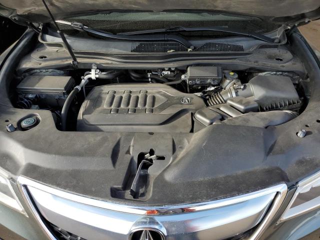 5FRYD4H84FB003940 - 2015 ACURA MDX ADVANCE GRAY photo 12