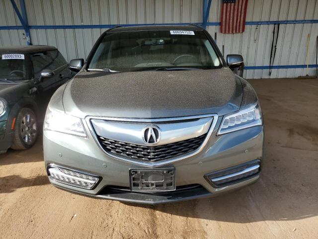 5FRYD4H84FB003940 - 2015 ACURA MDX ADVANCE GRAY photo 5