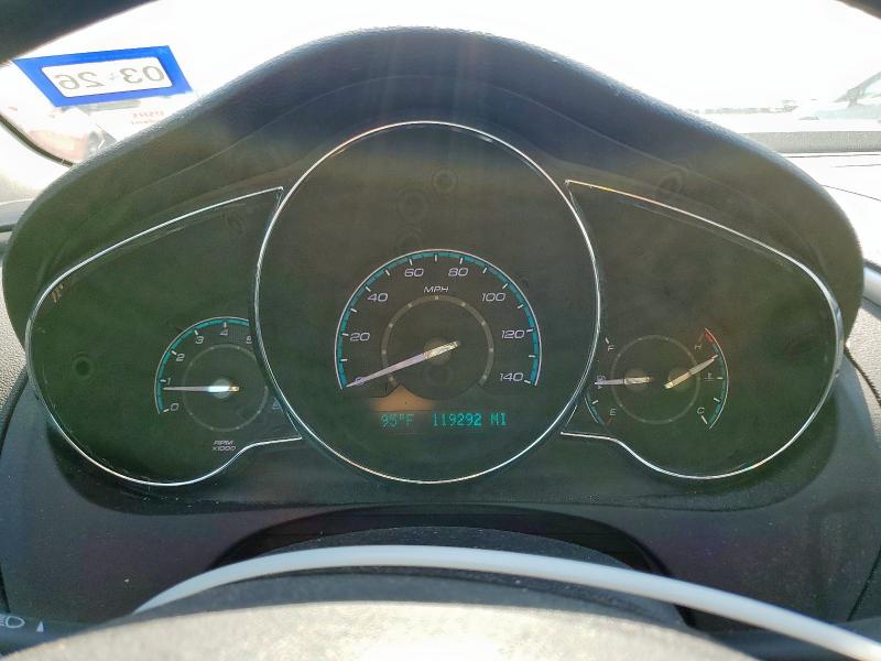 1G1ZC5E17BF309051 - 2011 CHEVROLET MALIBU 1LT CHARCOAL photo 9