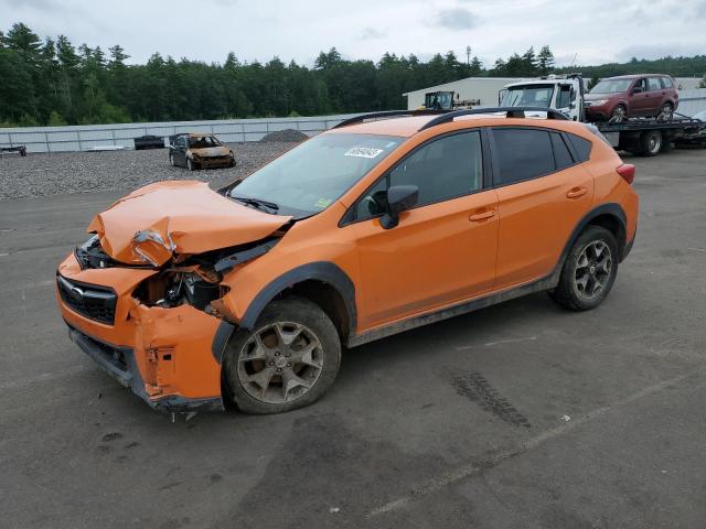 JF2GTAAC5JH348515 - 2018 SUBARU CROSSTREK ORANGE photo 1