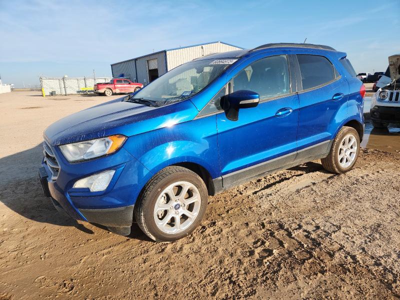 MAJ3S2GE3KC280525 - 2019 FORD ECOSPORT SE ლურჯი ფოტო 1