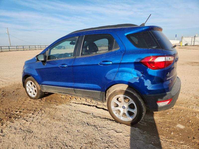 MAJ3S2GE3KC280525 - 2019 FORD ECOSPORT SE ლურჯი ფოტო 2
