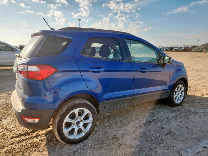 MAJ3S2GE3KC280525 - 2019 FORD ECOSPORT SE ლურჯი ფოტო 3