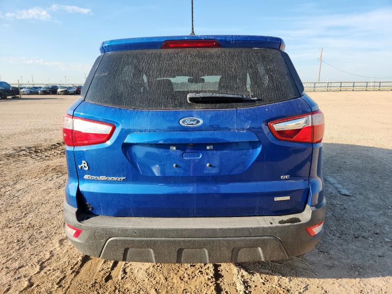 MAJ3S2GE3KC280525 - 2019 FORD ECOSPORT SE ლურჯი ფოტო 6