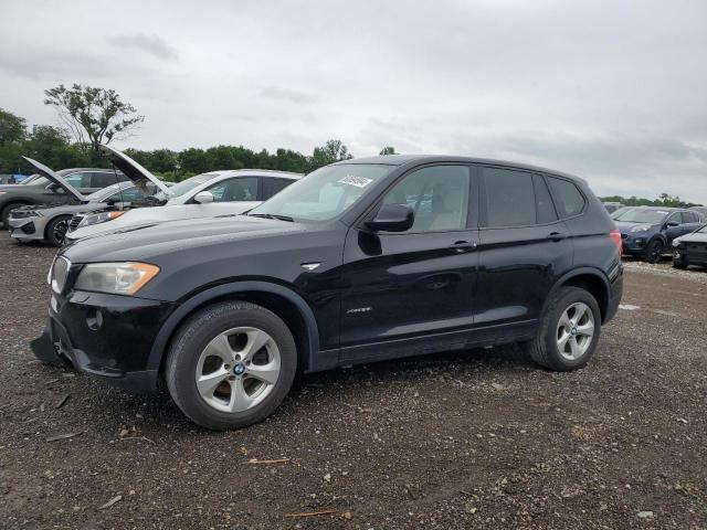 5UXWX5C51BL707828 - 2011 BMW X3 XDRIVE28I BLACK photo 1