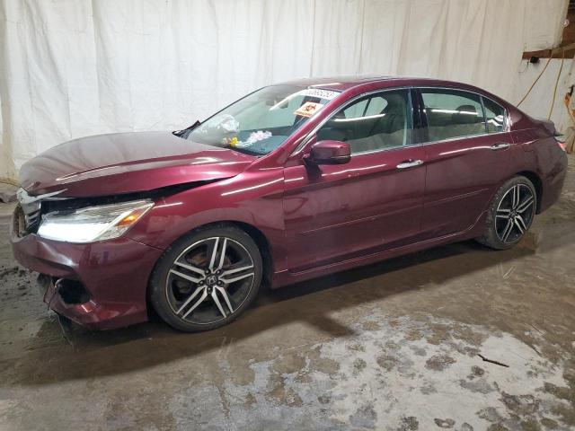 1HGCR3F96GA004831 - 2016 HONDA ACCORD TOURING MAROON photo 1