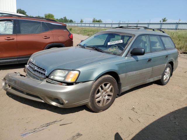 4S3BH675547623665 - 2004 SUBARU LEGACY OUTBACK AWP 蓝色 照片 1