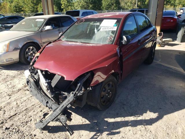 KMHCM46C09U322133 - 2009 HYUNDAI ACCENT GLS BURGUNDY photo 2