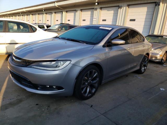 1C3CCCDG7FN512044 - 2015 CHRYSLER 200 S GRAY photo 1