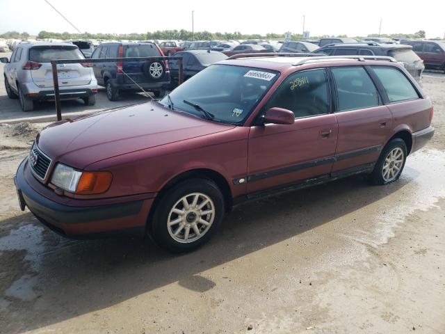 WAUCK84AXRN021539 - 1994 AUDI 100 S BURGUNDY photo 1