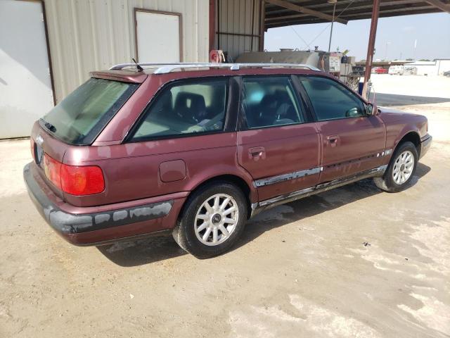 WAUCK84AXRN021539 - 1994 AUDI 100 S BURGUNDY photo 3