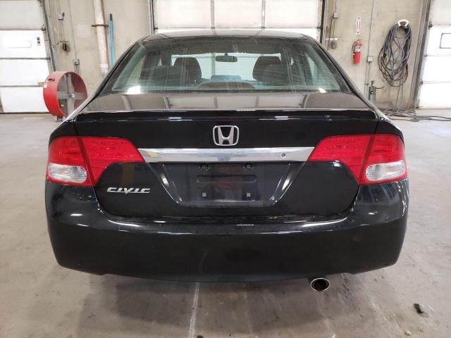 19XFA1F61AE008528 - 2010 HONDA CIVIC LX-S შავი ფოტო 6