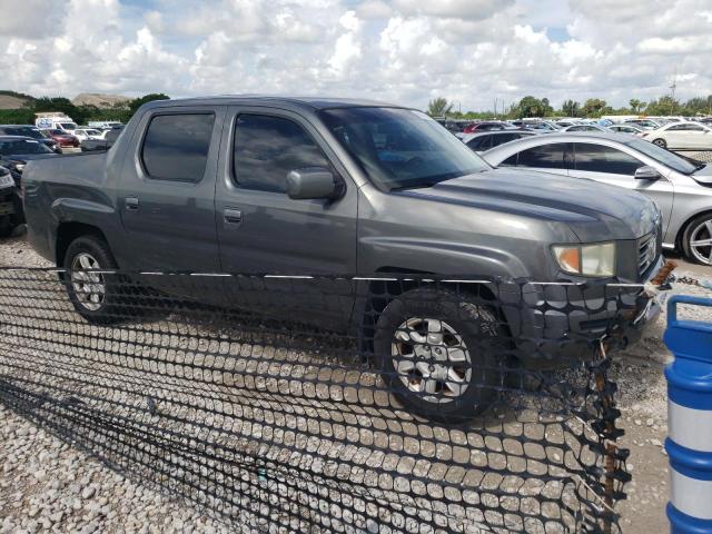 2HJYK16477H504530 - 2007 HONDA RIDGELINE RTS GRAY photo 4