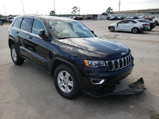 1C4RJEAG6HC643055 - 2017 JEEP GRAND CHER LAREDO შავი ფოტო 1