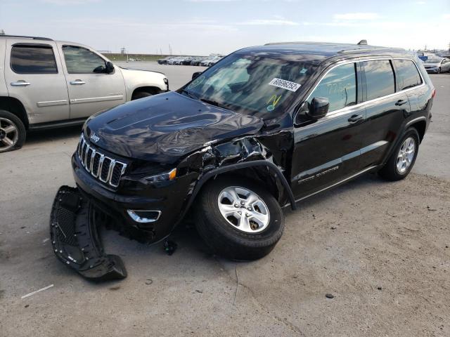 1C4RJEAG6HC643055 - 2017 JEEP GRAND CHER LAREDO შავი ფოტო 2