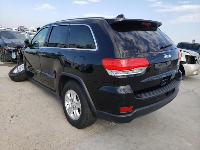 1C4RJEAG6HC643055 - 2017 JEEP GRAND CHER LAREDO შავი ფოტო 3