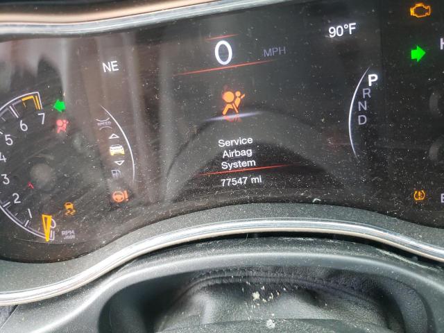 1C4RJEAG6HC643055 - 2017 JEEP GRAND CHER LAREDO შავი ფოტო 8