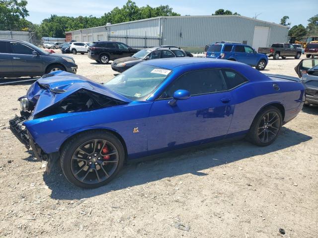 2C3CDZFJ1MH628063 - 2021 DODGE CHALLENGER R/T SCAT PACK BLUE photo 1
