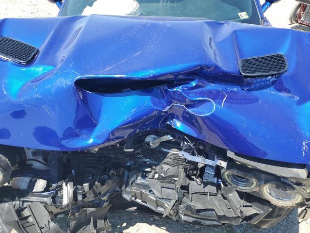 2C3CDZFJ1MH628063 - 2021 DODGE CHALLENGER R/T SCAT PACK BLUE photo 11