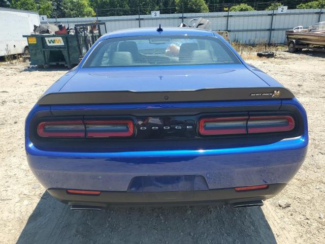 2C3CDZFJ1MH628063 - 2021 DODGE CHALLENGER R/T SCAT PACK BLUE photo 6
