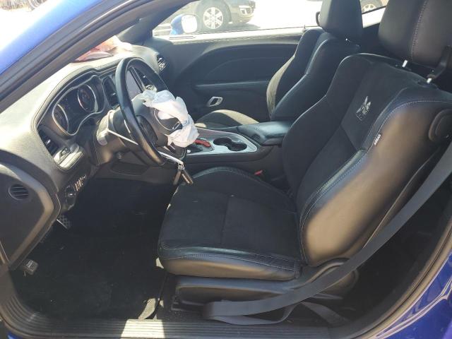 2C3CDZFJ1MH628063 - 2021 DODGE CHALLENGER R/T SCAT PACK BLUE photo 7