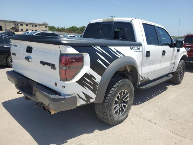 1FTFW1R66EFB03188 - 2014 FORD F150 SVT RAPTOR WHITE photo 3