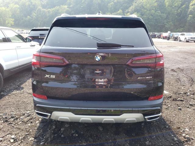 5UXCR6C05M9D76116 - 2021 BMW X5 XDRIVE40I BLACK photo 6