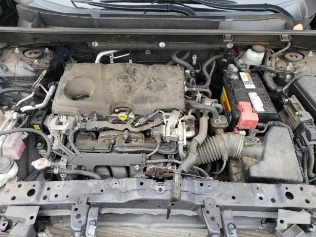 JTMF1RFV4KD502147 - 2019 TOYOTA RAV4 LE Սև լուսանկար 11