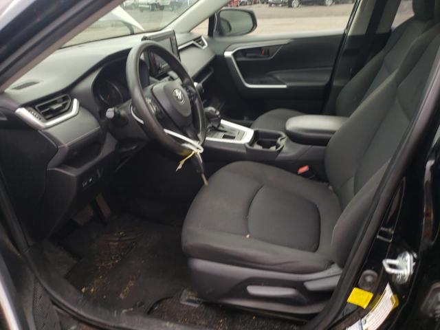 JTMF1RFV4KD502147 - 2019 TOYOTA RAV4 LE Սև լուսանկար 7