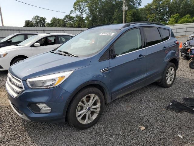 1FMCU0GD5JUC16507 - 2018 FORD ESCAPE SE BLUE photo 1